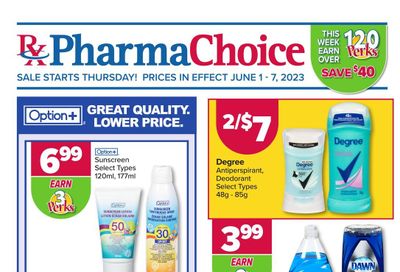 PharmaChoice (BC, AB, SK & MB) Flyer June 1 to 7