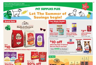 Pet Supplies Plus Weekly Ad Flyer Specials May 25 to June 21, 2023