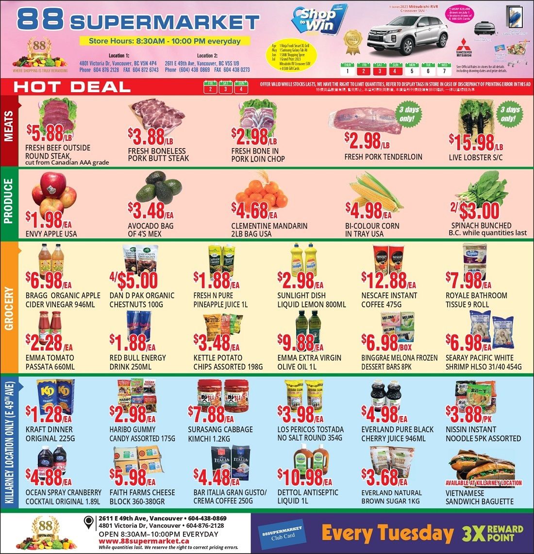 88 Supermarket Flyer June 1 to 7
