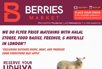 Berries Market Flyer June 1 to 7