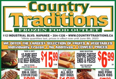 Country Traditions Flyer June 1 to 8