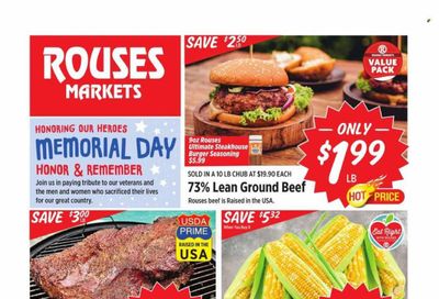 Rouses Markets (LA) Weekly Ad Flyer Specials May 24 to May 31, 2023