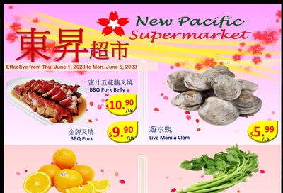 New Pacific Supermarket Flyer June 1 to 5