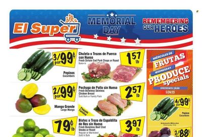 El Super (TX) Weekly Ad Flyer Specials May 24 to May 30, 2023