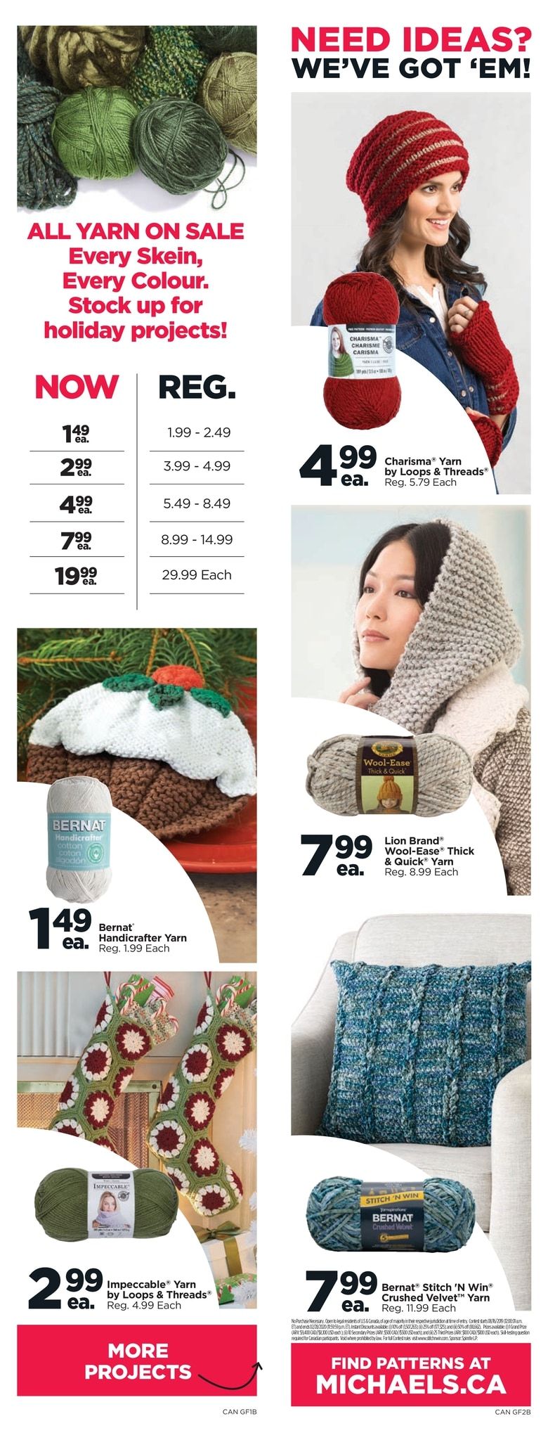 Michael's Flyer November 1 to 7