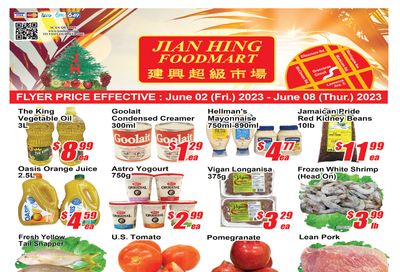 Jian Hing Foodmart (Scarborough) Flyer June 2 to 8