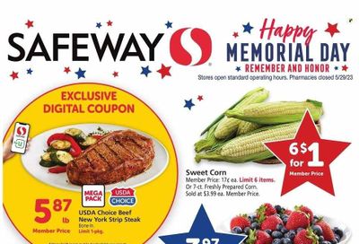 Safeway (CA) Weekly Ad Flyer Specials May 24 to May 30, 2023