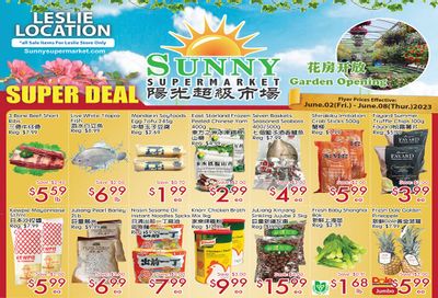 Sunny Supermarket (Leslie) Flyer June 2 to 8