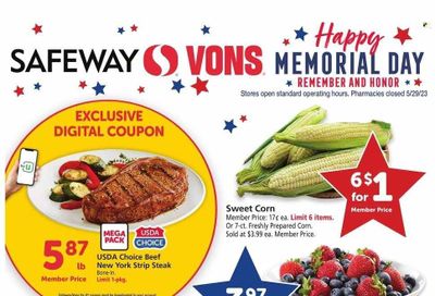 Safeway (CA) Weekly Ad Flyer Specials May 24 to May 30, 2023