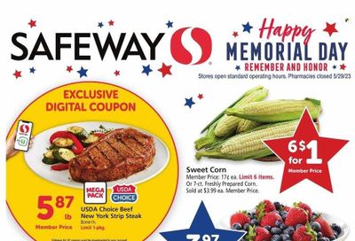 Safeway (CA) Weekly Ad Flyer Specials May 24 to May 30, 2023