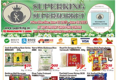 Superking Supermarket (London) Flyer June 2 to 8