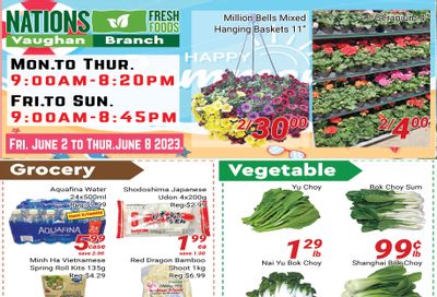 Nations Fresh Foods (Vaughan) Flyer June 2 to 8