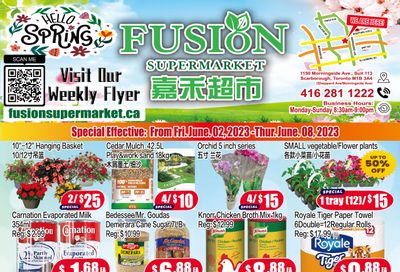 Fusion Supermarket Flyer June 2 to 8