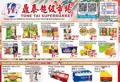 Tone Tai Supermarket Flyer June 2 to 8