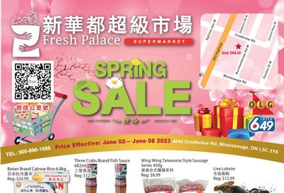 Fresh Palace Supermarket Flyer June 2 to 8