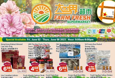 Farm Fresh Supermarket Flyer June 2 to 8