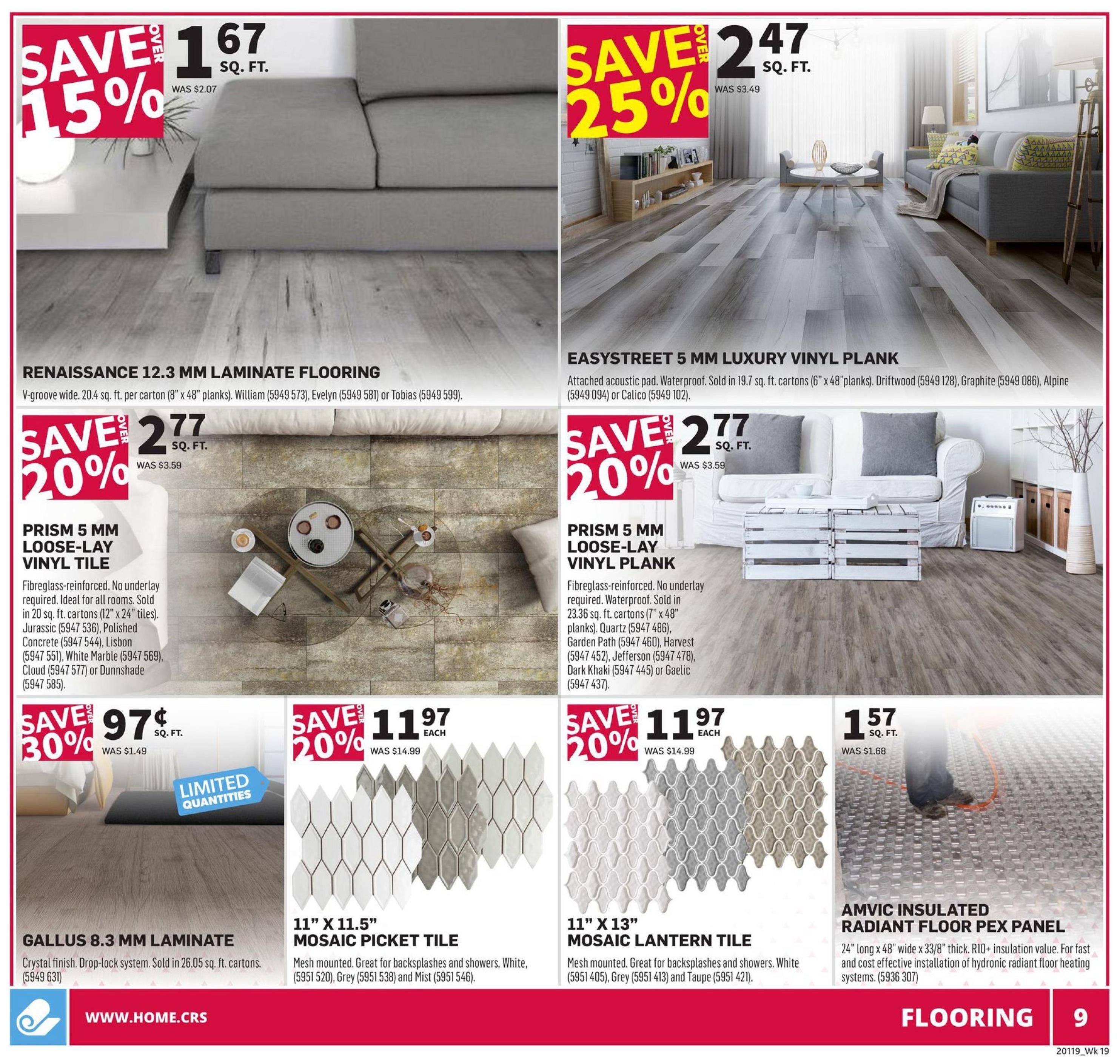 Co-op (West) Home Centre Flyer May 7 to 13