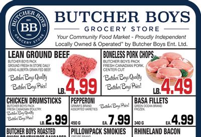 Butcher Boys Grocery Store Flyer June 2 to 8