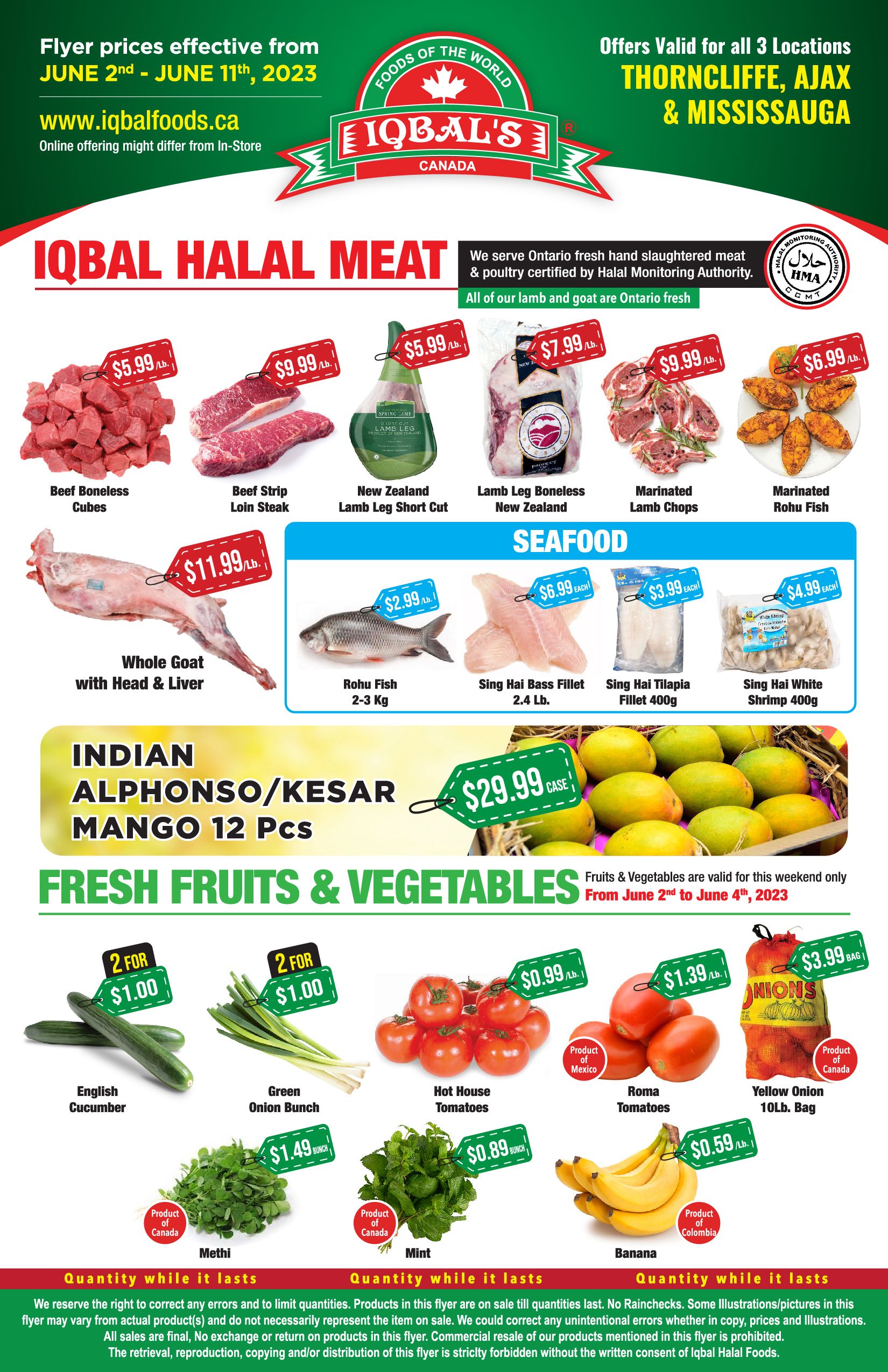 Iqbal Foods Flyer June 2 to 11