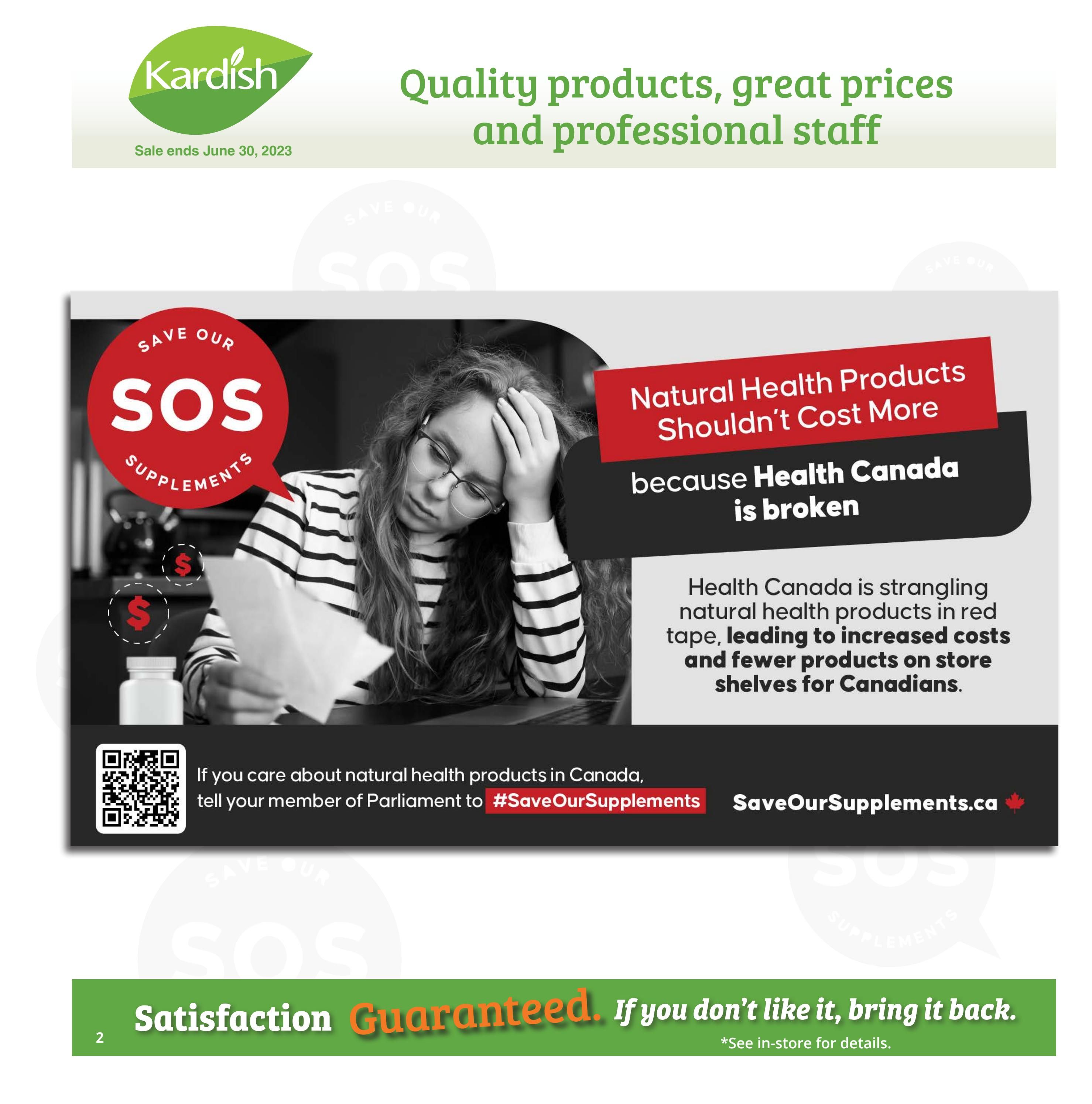Kardish Flyer June 1 to 30