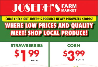 Joseph's Farm Market Flyer June 3 to 7