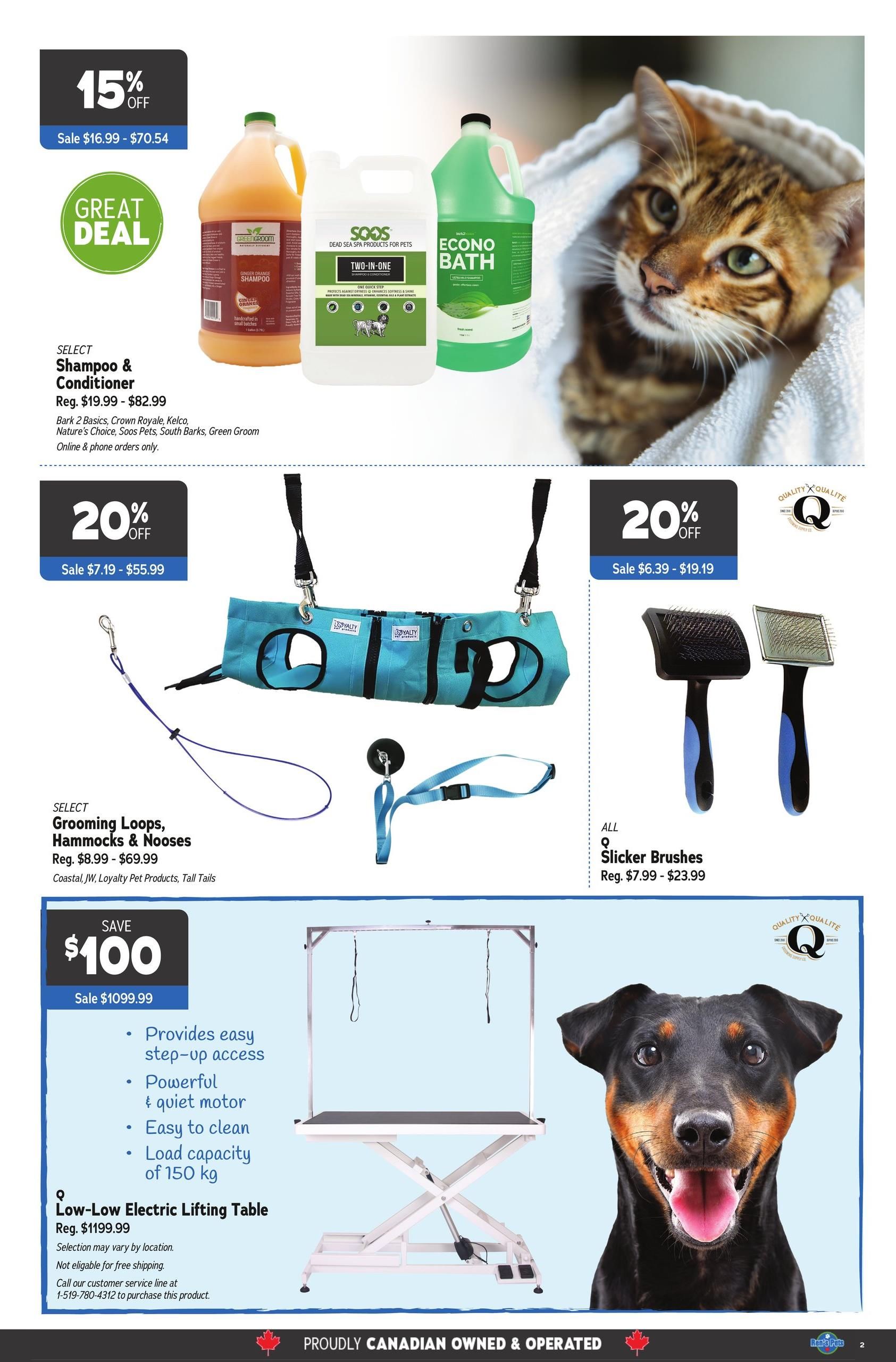 Ren's Pets Shearing For Summer Flyer June 5 to 18