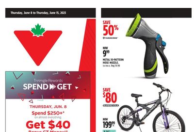 Canadian Tire Summer Big Red Event Flyer June 8 to 15