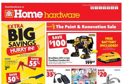 Home Hardware (BC) Flyer October 31 to November 6