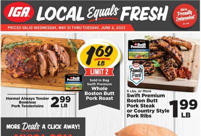 IGA (KY) Weekly Ad Flyer Specials May 31 to June 6, 2023