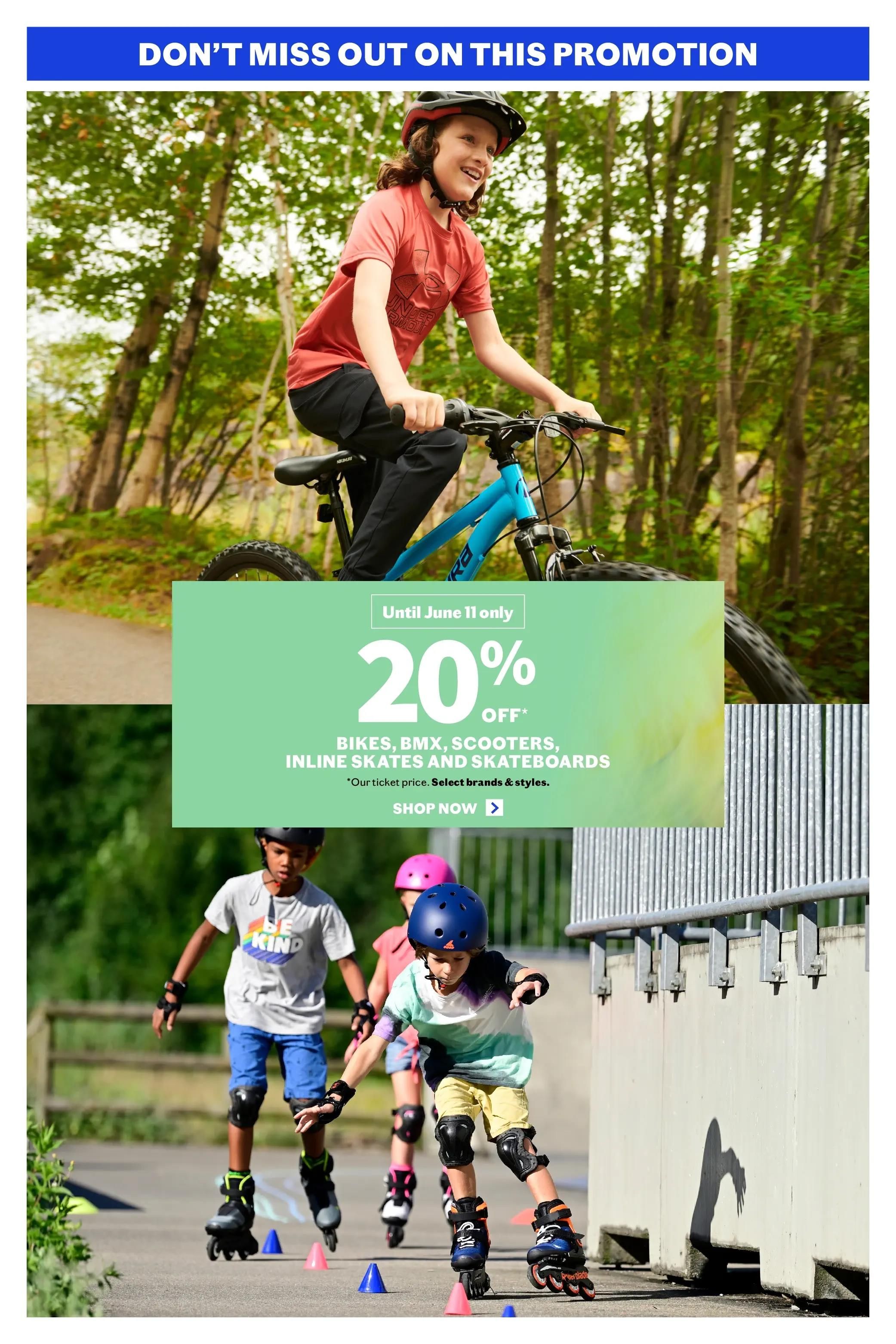 Sports Experts Flyer June 7 to 13