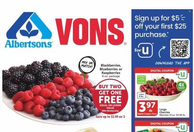 Vons (CA) Weekly Ad Flyer Specials May 31 to June 6, 2023