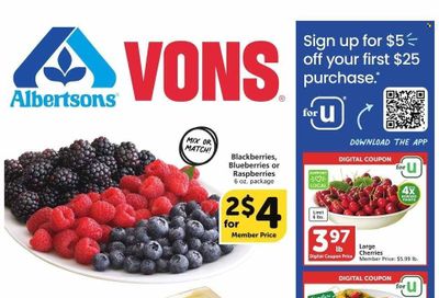 Vons (CA) Weekly Ad Flyer Specials May 31 to June 6, 2023