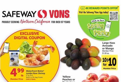 Vons (CA) Weekly Ad Flyer Specials May 31 to June 6, 2023