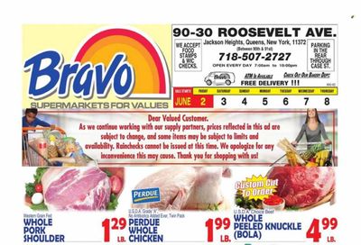 Bravo Supermarkets (CT, FL, MA, NJ, NY, PA) Weekly Ad Flyer Specials June 2 to June 8, 2023