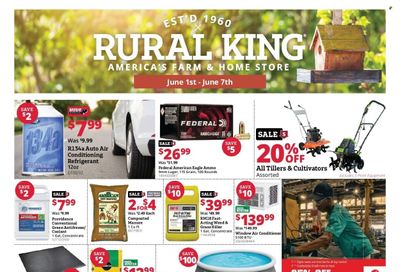Rural King (AL, IN, KY, MO, OH, PA, TN, VA, WV) Weekly Ad Flyer Specials June 1 to June 7, 2023