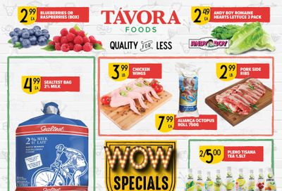 Tavora Foods Flyer June 5 to 11