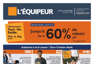 L'Équipeur Flyer June 8 to 14