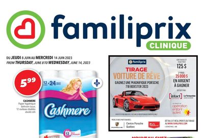 Familiprix Clinique Flyer June 8 to 14