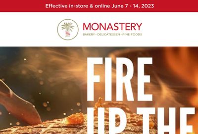 Monastery Bakery Flyer June 7 to 14