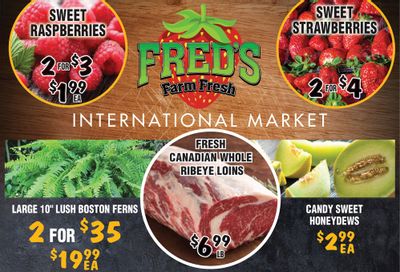 Fred's Farm Fresh Flyer June 7 to 13