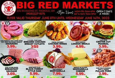 Big Red Markets Flyer June 8 to 14