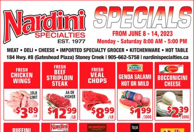 Nardini Specialties Flyer June 8 to 14
