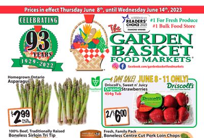The Garden Basket Flyer June 8 to 14