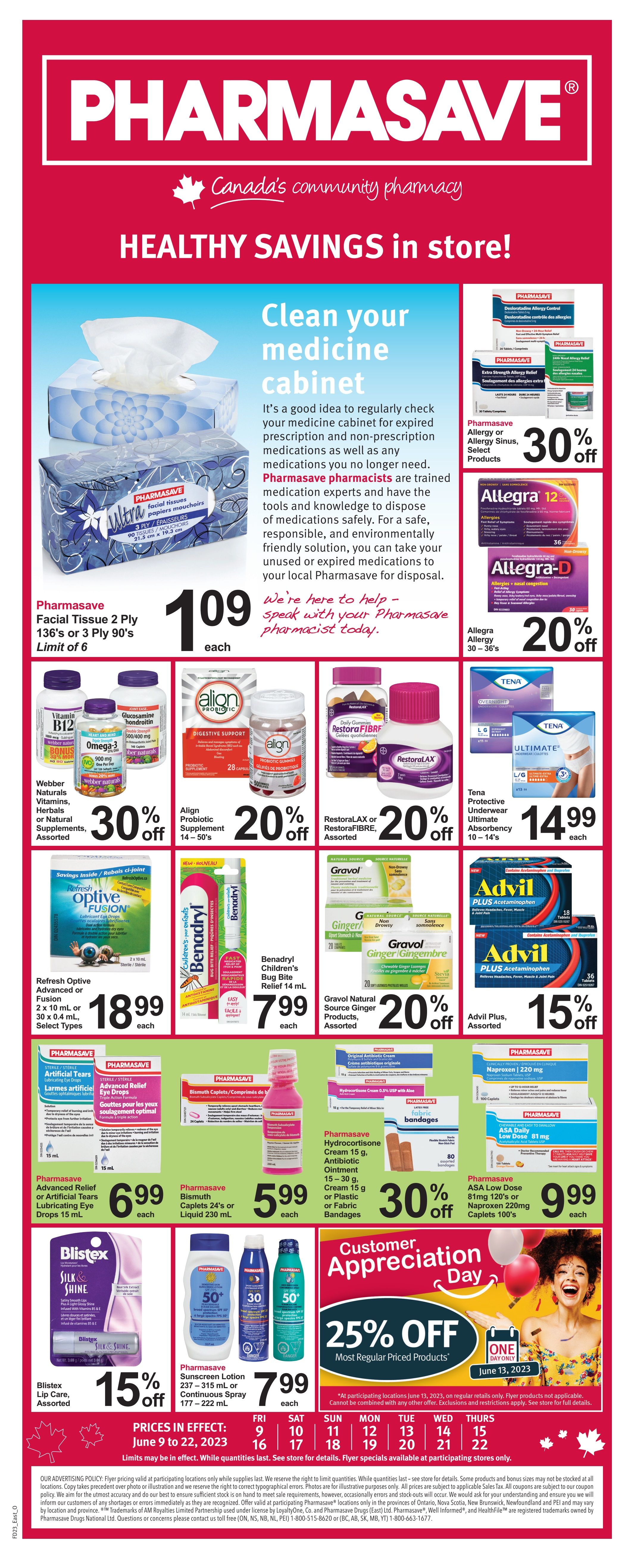 Pharmasave (ON) Flyer June 9 to 22