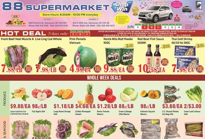 88 Supermarket Flyer June 8 to 14