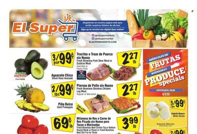 El Super (CA) Weekly Ad Flyer Specials June 7 to June 13, 2023