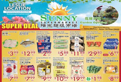 Sunny Supermarket (Leslie) Flyer June 9 to 15