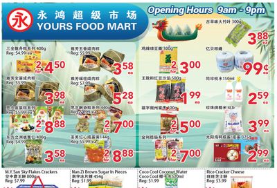 Yours Food Mart Flyer June 9 to 15