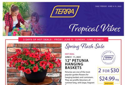 Terra Greenhouses Flyer June 9 to 15