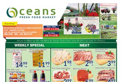 Oceans Fresh Food Market (West Dr., Brampton) Flyer June 9 to 15